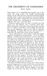The Amazement of Namahasha