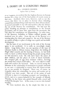 Diary of a country priest