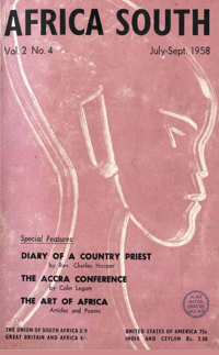 Africa South Vol.2 No.4 Jul-Sept 1958