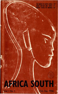 Africa South Vol.1 No.1 Oct-Dec 1956