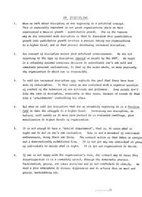 On discipline