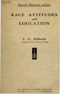 Race attitudes and education