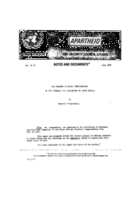 The meaning of Black Consciousness in the struggle for liberation

