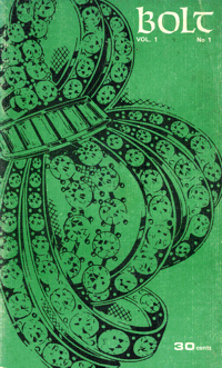 Bolt: magazine of the Literary Society, University of Natal, Durban Vol.1 No.1 1970