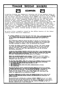 Trade union brief