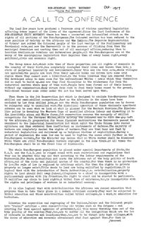 A call to conference 