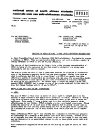 Circular from Neville Curtis, President, NUSAS, to SRC Presidents and others 
