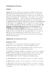 Recommendations on discipline