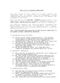 The S.A.C.P. district committees
