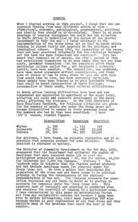
Housing: Fact Paper presented at the Black Sash National Conference 1973

