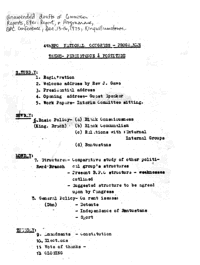 Minutes of the Fourth National Congress Held at King Williams Town, December 1975, including Commission Reports
