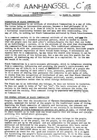 Black communalism seen through labour perspectives 
