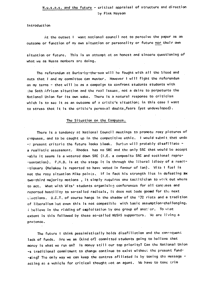NUSAS and the future - critical appraisal of structure and direction
