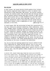 
Organised labour in East London: Paper presented at National Conference 1982
