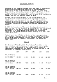 
The Housing Shortage: Paper Presented at National Conference 1983
