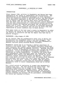 
Kwandebele, a question of power: Paper Presented at the Black Sash National Conference 1988
