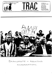 
Braklaagte: Resisting Incorporation: Paper Presented at the Black Sash National Conference 1989
