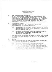 
Constitution of the friends of United Democratic Front
