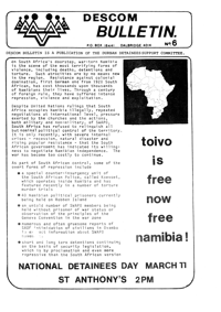 Descom Bulletin No 6