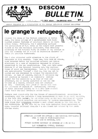 Descom Bulletin No 7, October 1984
