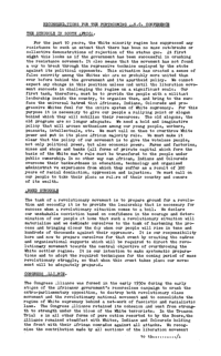 Recommendations for the forthcoming ANC Conference
