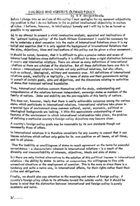 Dialogue and Vorsters Outward Policy 