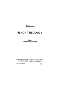 Essays on Black theology