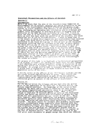 Historical perspectives and the effects of uprootal
