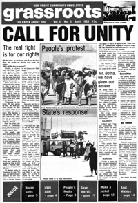 Grassroots Volume 4 Number 3 April 1983