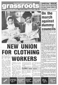 Grassroots Volume 4 Number 9 November 1983