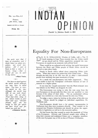 Indian Opinion Vol.51 No.14 Apr 1953