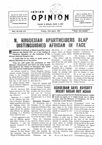 Indian Opinion Vol.55 No.15 Apr 1957