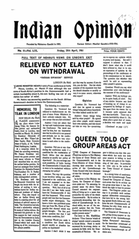 Indian Opinion Vol.59 No.16 Apr 1961