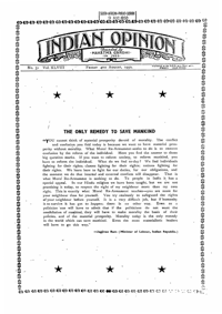 Indian Opinion Vol.48 No.31 Aug 1950
