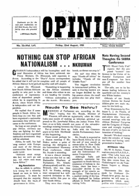 Indian Opinion Vol.56 No.32 Aug 1958