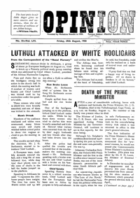 Indian Opinion Vol.56 No.33 Aug 1958