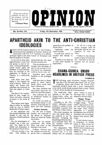 Indian Opinion Vol.56 No.46 Dec 1958