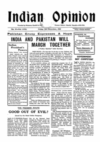 Indian Opinion Vol.58 No.48 Dec 1960