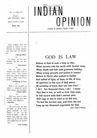 Indian Opinion Vol.51 No.7 Feb 1953