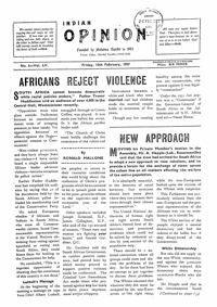 Indian Opinion Vol.55 No.6 Feb 1957