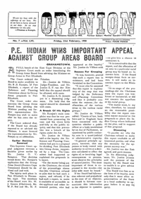 Indian Opinion Vol.56 No.7 Feb 1958