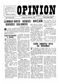 Indian Opinion Vol.57 No.5 Feb 1959