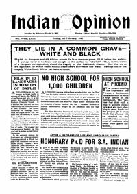 Indian Opinion Vol.58 No.5 Feb 1960