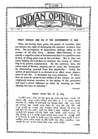 Indian Opinion Vol.50 No.1 Jan 1952