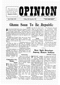 Indian Opinion Vol.57 No.3 Jan 1959