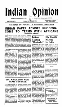 Indian Opinion Vol.59 No.1 Jan 1961