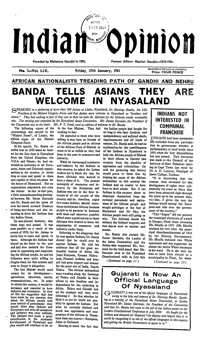 Indian Opinion Vol.59 No.3 Jan 1961