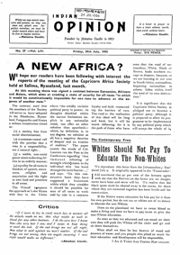 Indian Opinion Vol.54 No.27 Jul 1956