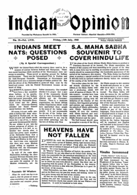 Indian Opinion Vol.58 No.28 Jul 1960