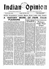 Indian Opinion Vol.58 No.29 Jul 1960